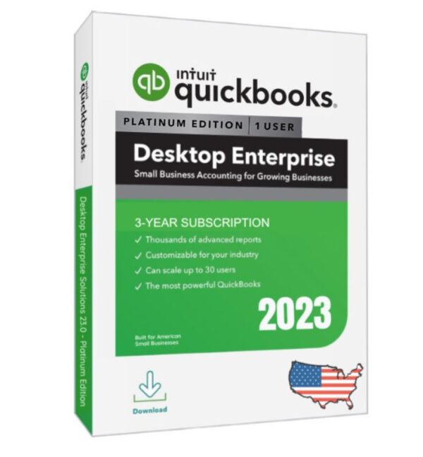 QuickBooks Desktop Enterprise 23.0 – Platinum Edition